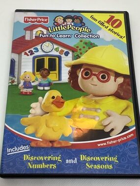 Fisher-Price Little People Fun to Learn  DVD Ten Fun Filled Stories